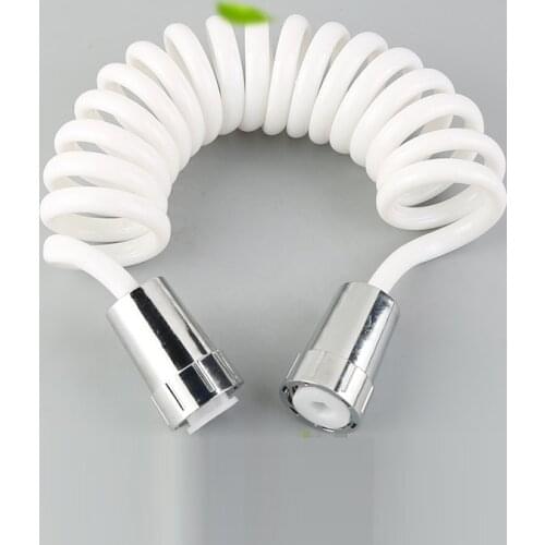 SHAI Telescopic Anti-Pressure Shower Spring Tube Toilet Cleaning Bidet Hose 1.5M/1.8M/2M/3M