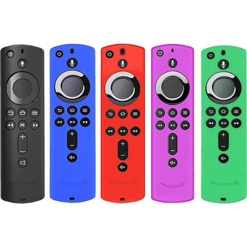Remote Control Luminous Anti-lost Silicone Case For Fire TV Stick 4K Fire TV 3rd Generation Fire TV Cube Remote Control Dropship