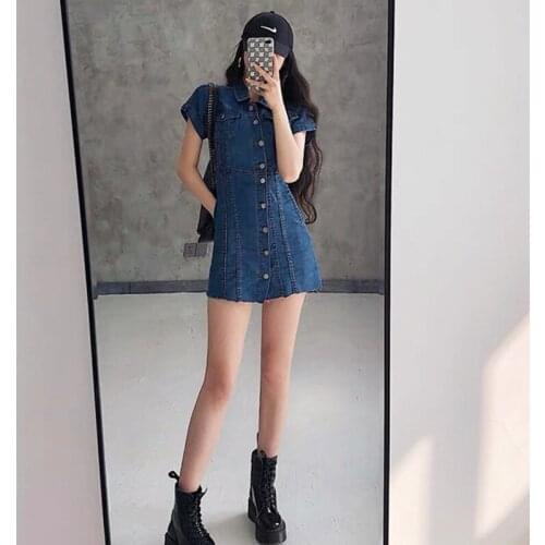 Летние платья на пуговицах XIBANI China At AliExpress