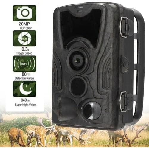 1080P 20MP Video Hunting Camera 36 LED HD Pixel Image Resolution Night Vision Forest Wildlife Trail Cam Trap