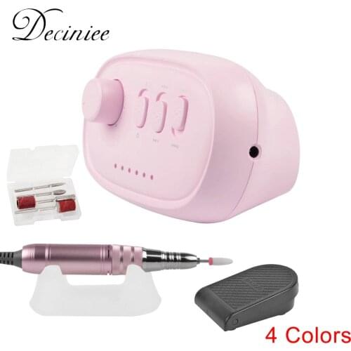 35000RPM Professional Electric Manicure Drill Machine Portable Manicure Pedicure Set for Nail Equipment Nail Art Drill Pen Tools