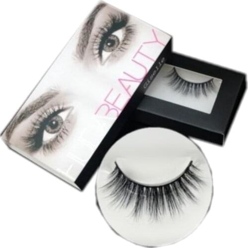 YOKPN 3D Mink Hair False Eyelashes Natural Messy Clusters Realistic Fake Eyelashes High Quality Handmade Eye lashes Makeup Tools