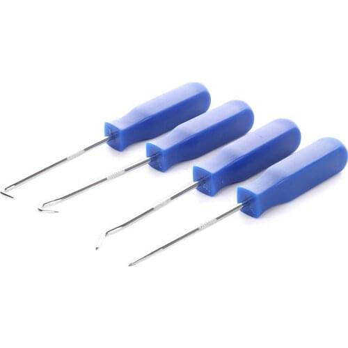 4PCS 135mm Hooks Puller Remover Supplies Mini Accessories Car Remover Durable Garage Precision Vehicle Oil Seal Pick Hook Set