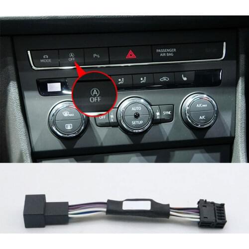 Car Automatic Stop Start Engine System Off Closed Control Sensor Plug For Seat Leon MK3 2013 2014 2015 2016 2017 2018 2019