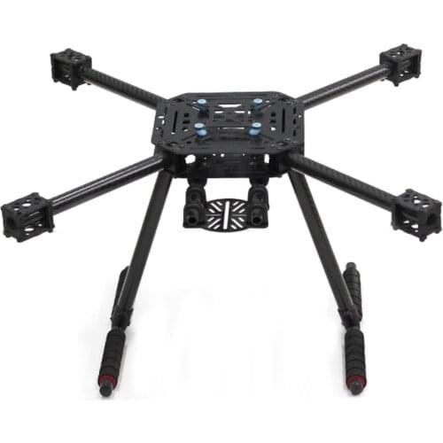 X4 500 500mm Carbon fiber / Glass Fiber Center Plate Quadcopter Frame kit Carbon Fiber Landing Gear upgrade S500 F450