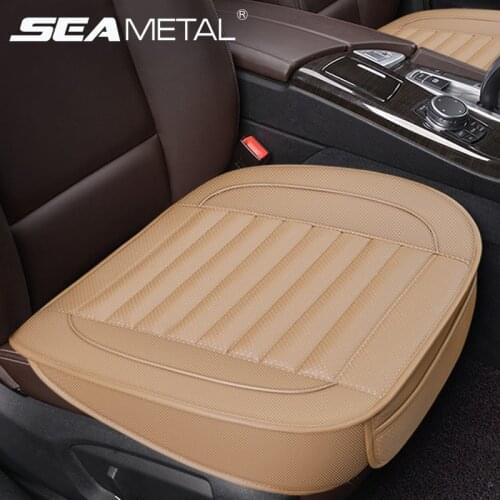 Pu Leather Seat Cover Cars Interior Automobiles Seats Covers Cushion Universal Protector Seat Leather Mats Auto Pad Accessories