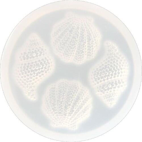 DIY Twinkling Shell Conch Pendant Silicone Resin Mold Jewelry Making Tools MXME