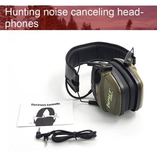 HOT Tactical Electronic Shooting Earmuff Outdoor Sports Anti-noise Headset Impact Sound Amplification Hearing Protective Headset