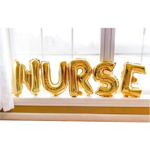 Nurse Survival Kit Cosmetic Bag balloon banner Nurse Week graduation birthday retirement Gift present Nursing School Supplies