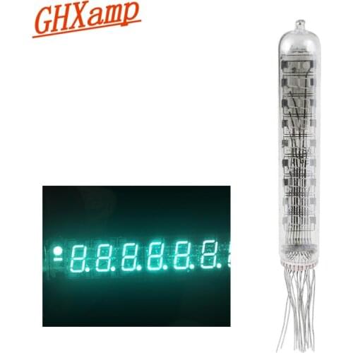 GHXAMP New IV-18 7-Segment 8-Bit Fluorescent Nixie Tube VFD Transparent Substrate Fluorescent Digital Tube DIY 1PCS