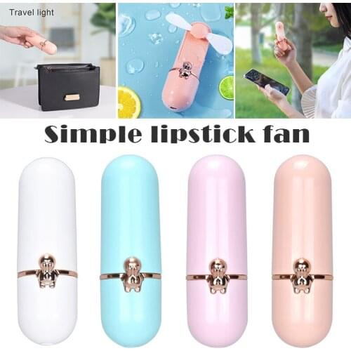 Hot Mini Handheld Fan USB Rechargeable Portable Fan with 2 Adjustable Speed Long Lasting for Outdoor Use NOV99