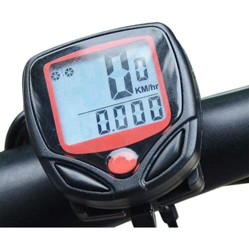 Bicycle Speedometer, Waterproof Wired Digital Bike Ride Speedometer Odometer Cycling Speed Counter Code Table Bike Accessories