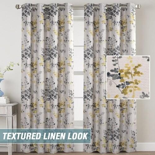 American New Style Blackout and Soundproof High-grade Curtain Cloth Thickened Blackout Curtains for Living Dining Room Bedroom