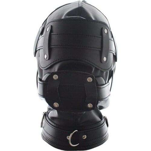 2020 New Sex Toys Blinder Fetish Adult Games Blinder For Women Sex Product Leather Blinder For Couples