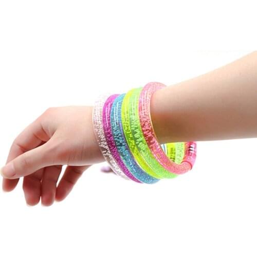 1Pcs Party Glowstick Glow in the Dark Toy Neon Fluorescence Sticks Bracelets Necklaces Party Supplies Luminous Home Decor F5