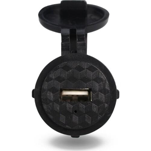 3.2*4.3cm 12V USB Charger Socket Adapter Power For Car Motorcycle Handlebar Waterproof
