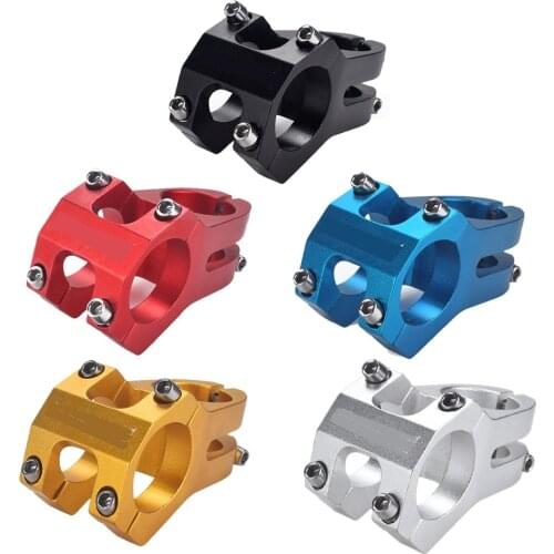 31.8mm Aluminium Alloy Outdoor Road Bicycle Stem Mountain Bikes Riser Steering Wheel Short Handlebar Stem Standpipe Accessories
