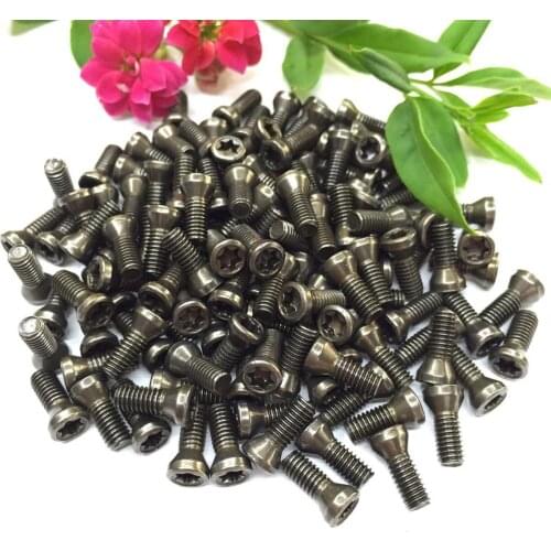 Discount Machine Accessies 50pcs M2 M3 M3.5 M4 M5 Trox Screws to Fix the Lathe or Milling or Boring Inserts on CNC Cut Holders