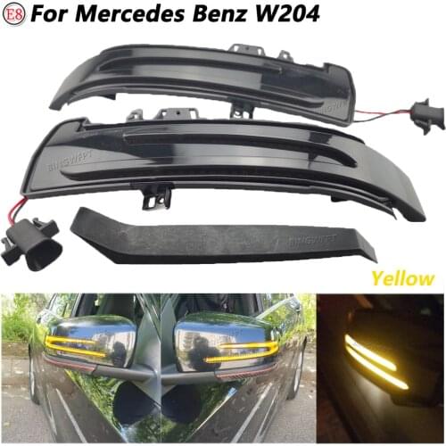 Dynamic Turn Signal Rearview Mirror Indicator Blinker Light For Mercedes Benz A B C E S CLA GLA CLS W176 W246 W204 W212 X156