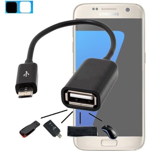 Micro USB OTG Cable for ASUS Zenfone 2 Laser Delux ZE551ML /ZenFone GO Zenpad 7 8 10 Memopad Fonepad OTG Host Adapter