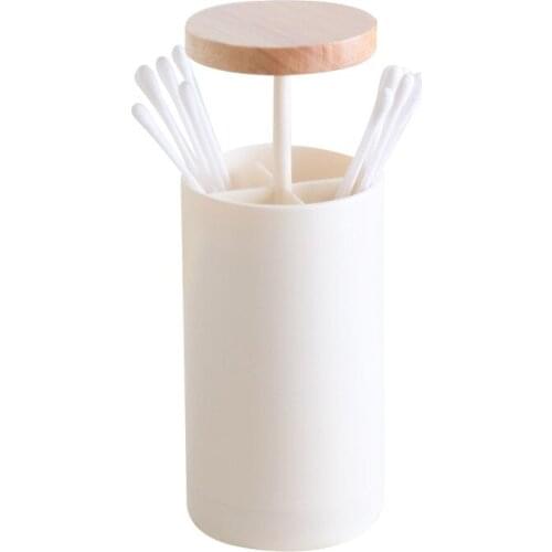 Creative Simple Toothpick Holder Storage Box Cotton Swab Storage Box New Fashion Home Hand Pressure Cotton Swab Holder