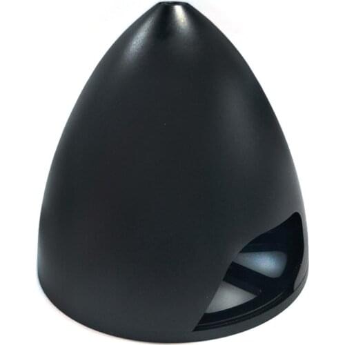 New 2 Blades Spinner 4'' Propeller Cone For DLE35 DLE55 Black