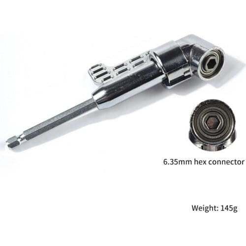 Hex Bit 105 Degree Angle Screwdriver Socket Holder Adapter Adjustable Bits Drill Bit Angle Screw Driver Tool Socket