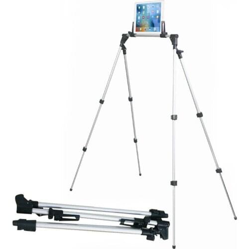 SMOYNG 4-13 Inch Aluminum Stretchable Arm Tablet Phone Tripod Stand Holder Adjustable Support For iPhone iPad Pro 12.9 Mount