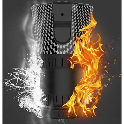 2-in-1 12V Universal Smart Car Cup Electric Car Auto Beverage Cooling Heating Cup Drinks Holder Car Office Cup Warmer Cooler