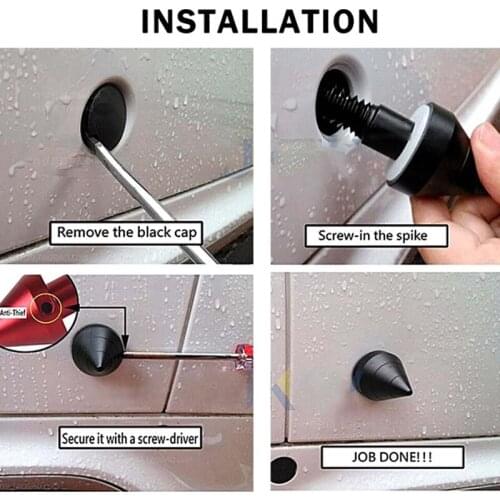 Rear Bumper Spike Guards Protector For Benz SMART Fortwo ED 451 2009-2014