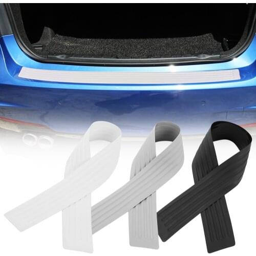 Car Tail trunk Rear Bumper Protector Sticker Accessories for audi a3 8v 8p a4 b8 b6 a5 a6 c6 c5 Q3 seat leon ibiza Ateca ateca