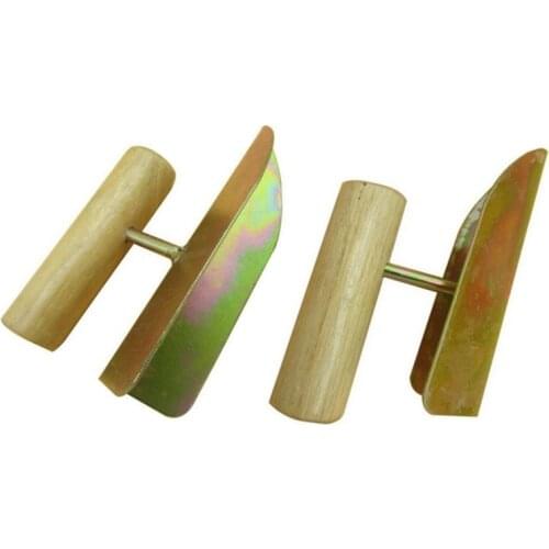 Putt Knife Finisher Wooden Handle Finisher Drywall Corner shovel Inside Outside Ccorners for Diatom Mud Home Construction Tool