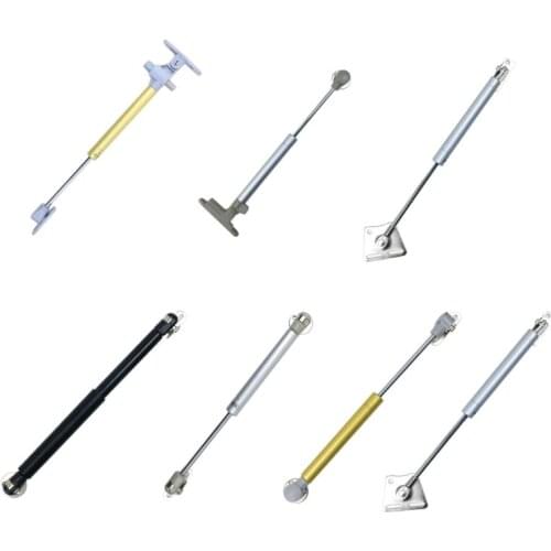 1PCS Cabinet Door Gas Spring Hinges 6-15KG Kitchen Cupboard Hydraulic Hinge Strut Lid Support Box Furniture Hardware