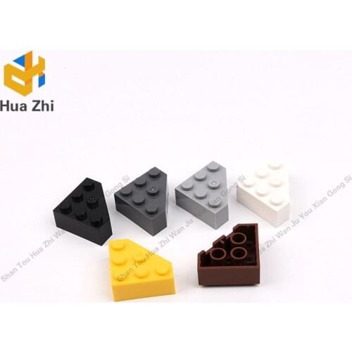 10PCS 30505 Wedge 3 x 3 Cut CornerBuilding Blocks Parts MOC DIY Education Build Toys Brick