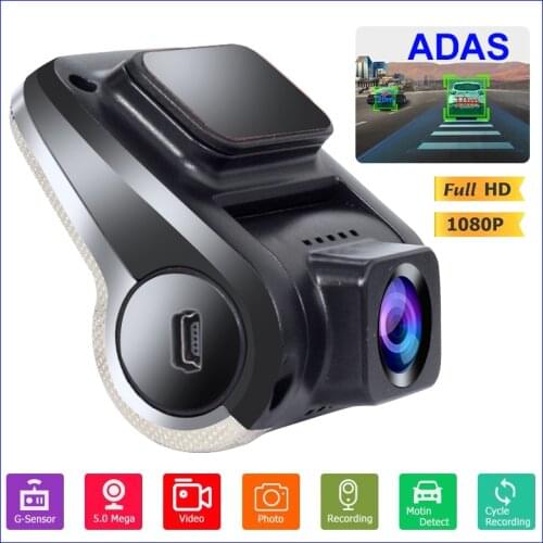 1080P HD Car DVR Video Recorder Wifi Android USB Hidden Night Vision Car Camera 170° Wide Angle Dash Cam G-Sensor Drive Dashcam