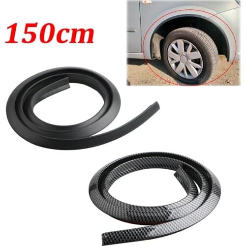 2pcs 150cm Universal Car Mud Flaps Splash Guard for Fender Flare Wheel Eyebrow Cover Moulding Trim Protector Lip Flares Protect
