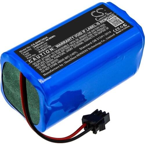 Cameron Sino Battery For Shark ION Robot 700,ION Robot 720,ION Robot 750,ION Robot 755,RV700,RV720,RV750,RV755