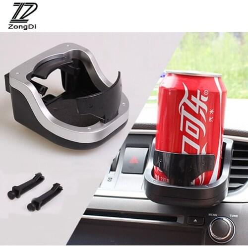 ZD 1Pc Car drinks rack air outlet Mobile phone rack for Renault duster Chevrolet cruze Audi a4 b6 a3 Peugeot 307 206 accessories
