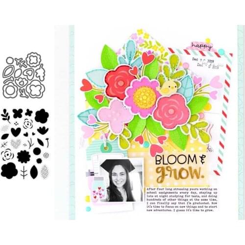 Flowers Dies Scrapbooking Cutting Dies Stamp and Die 2021 Handmade Tools Mold Cut Stencil DIY Card Make Mould Model Craft