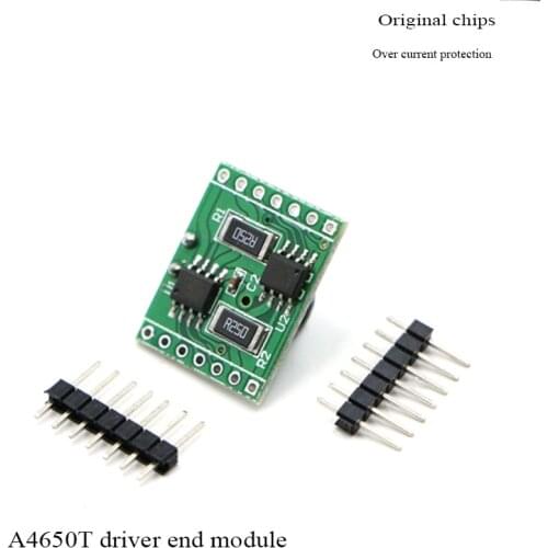 A4950 dual-channel motor drive module with better performance than TB6612 DC brushed motor drive board