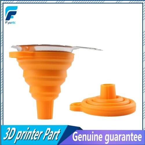 3D Printer Resin Filter Stainless Resin Filter Cup Silicone Funnel Other options for 3D Printer