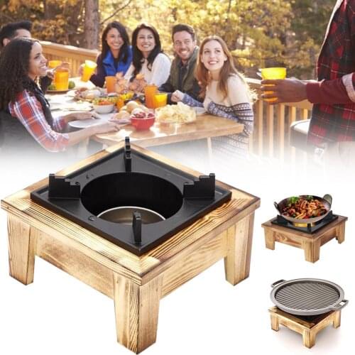 Mini barbecue grill portable barbecue grill Chinese household stove family party barbecue outdoor picnic camping tool
