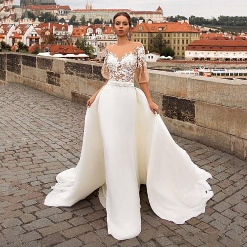 JCLPPJYCJYX Satin Wedding Dresses