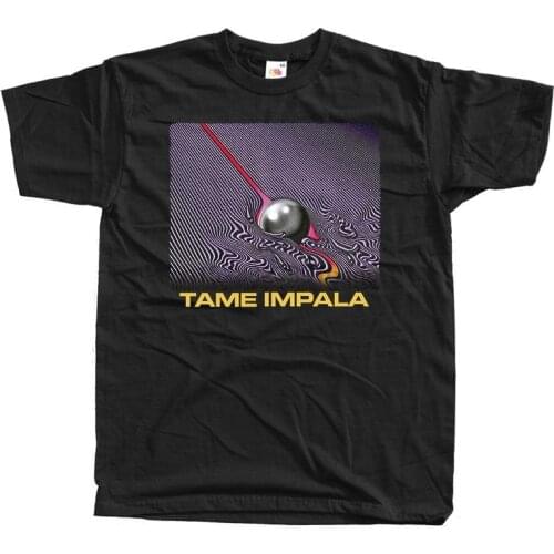 Tame Impala V7 Psycho - rock band poster T-SHIRT (BLACK) S-5XL Newest Top TeesFashion Style Men Tee100% Cotton Classic tee