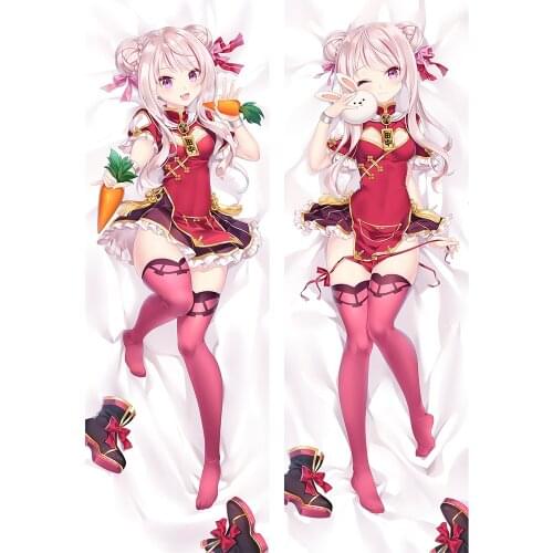 Original Anime Dakimakura Case VIRTUALSAN-LOOKING Pillow Case Hugging Body TanakaHime