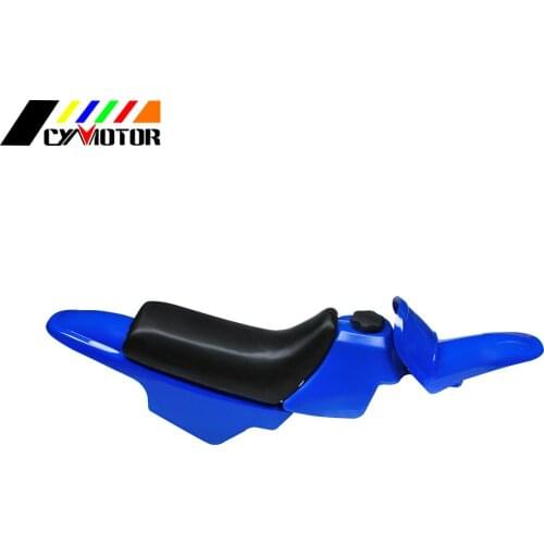 Complete Plastic Body Fairing Fenders Shell Cover Gas Fuel Tank Seat For YAMAHA PEEWEE PW80 PW PY 80 PY80