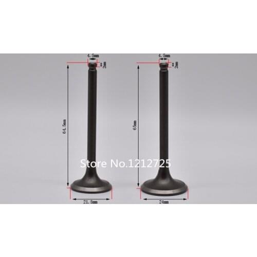 Suitable for Yamaha scooters ZY125 AIR Valve motorcycle ZY 125cc Intake Valve Exhaust Valve