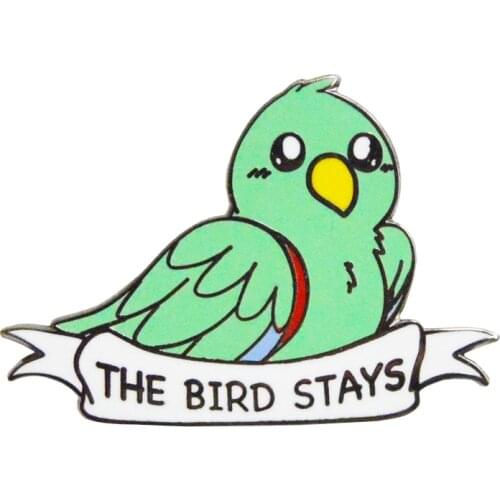 Bird Enamel Pin