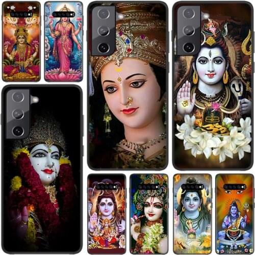 Silicone Cover Lord Shiva Hindu God For Samsung Galaxy S21 S20 FE Ultra S10 S10e Lite S9 S8 S7 S6 Edge Plus Phone Case