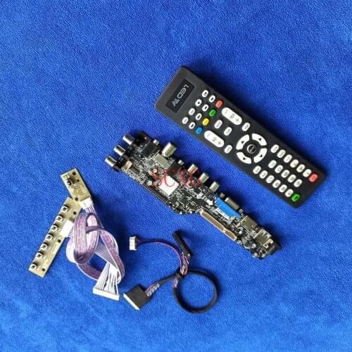 HDMI-compatible DVB VGA USB AV WLED 1920*1080 Signal digital For LP156WF4/LP156WFC LVDS 40-Pin DIY Kit Display controller board